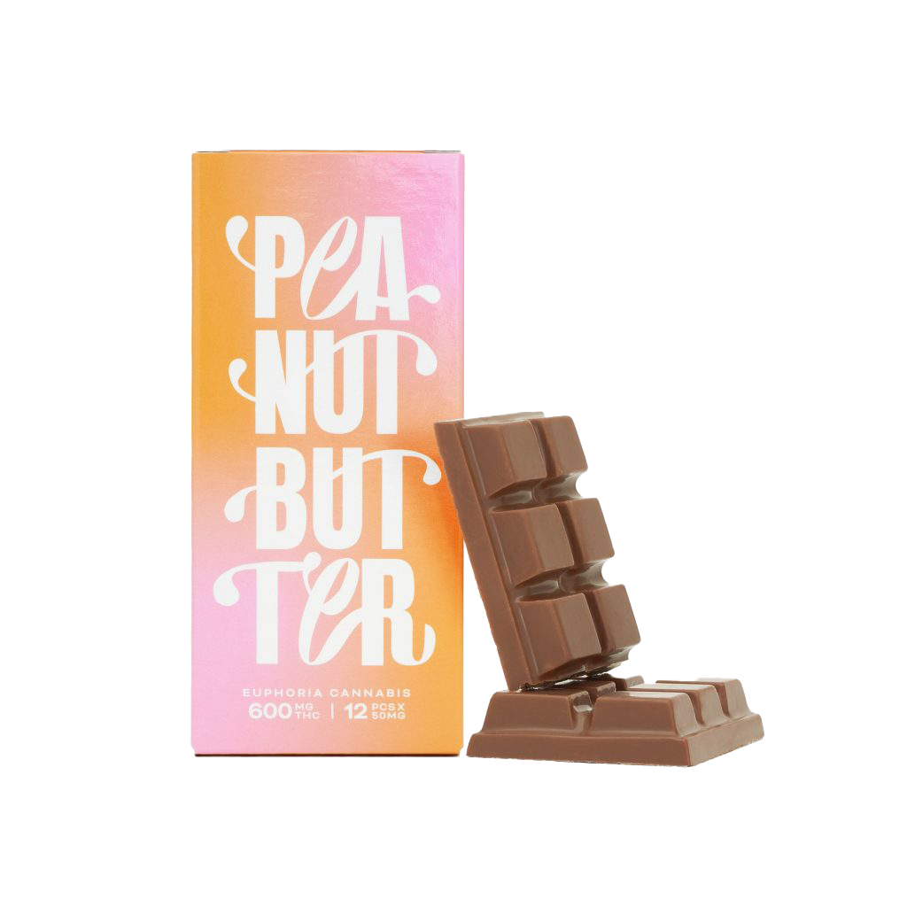 Euphoria Psychedelics THC Bar – Peanut Butter
